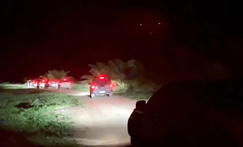 Operação Vértice Zero: forças de segurança combatem facção em aldeia de Porto Seguro; dois baleados e três presos