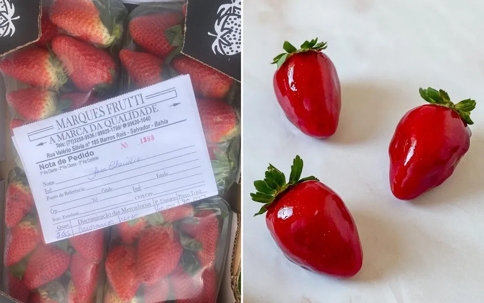 “Morango do amor” viraliza nas redes e dispara valor da fruta