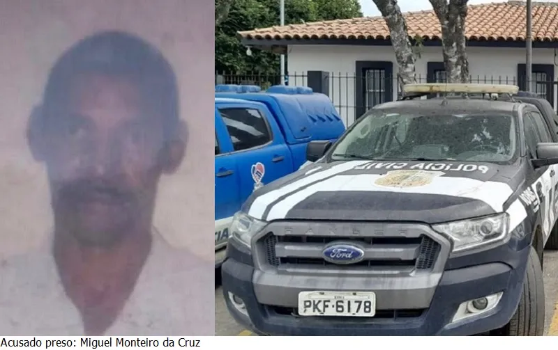 Acusado de homicídio por dívida é preso após 20 anos foragido em Teixeira de Freitas