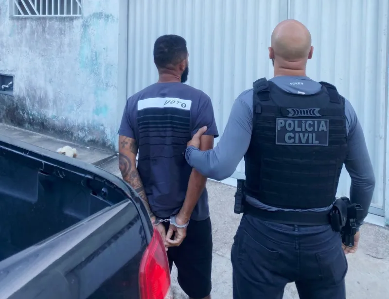Polícia Civil prende suspeito de violência doméstica em Eunápolis
