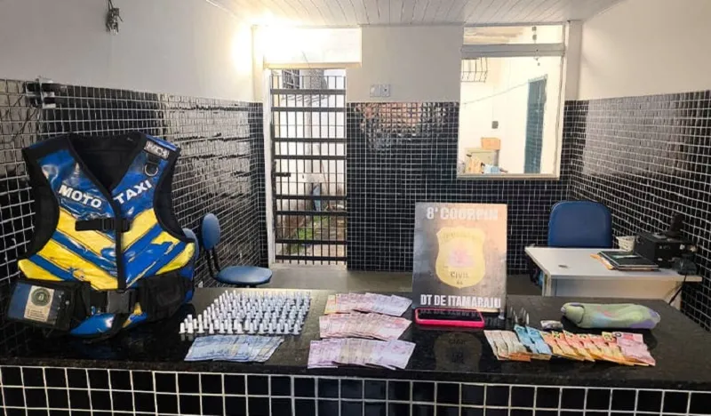 Polícia Civil prende mototaxista e desarticula célula do tráfico em Itamaraju