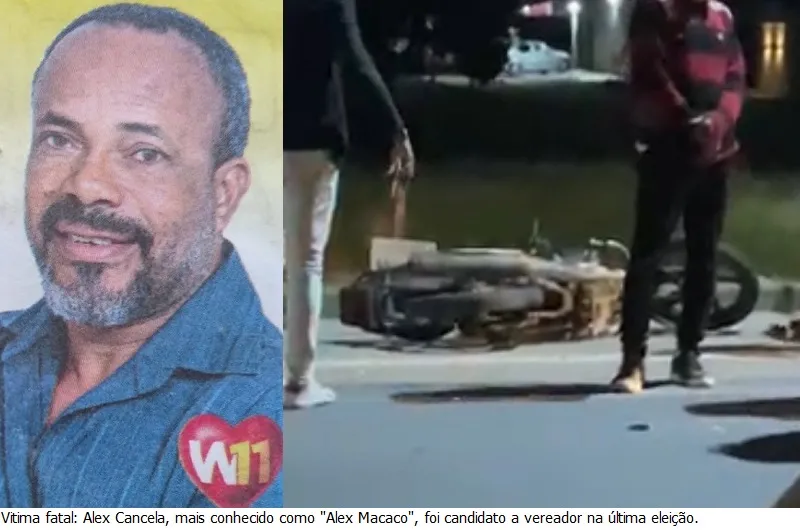 Motociclista morre em acidente na Avenida Itamaraju, em Prado