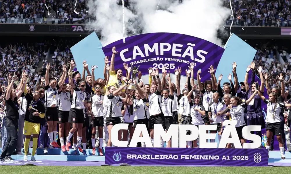 Corinthians vence Cruzeiro e conquista o heptacampeonato do Brasileirão Feminino
