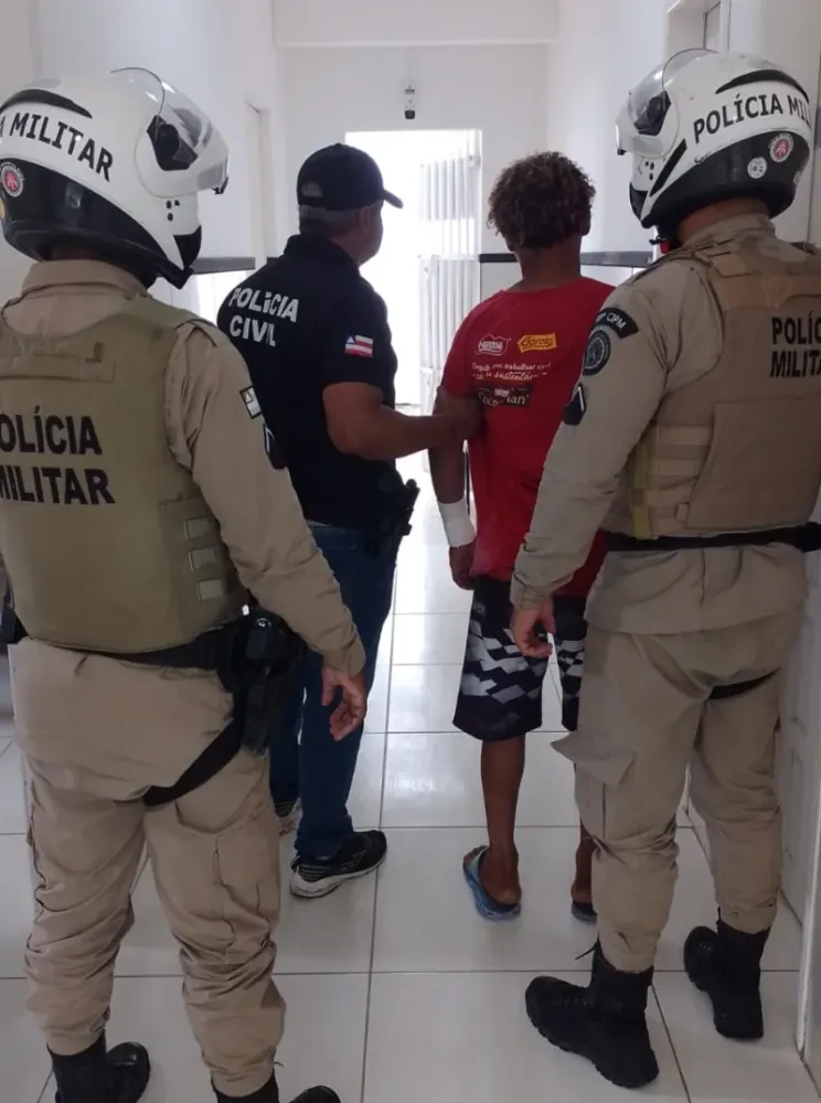 Adolescente é apreendido após tentar matar idoso durante assalto em Nova Viçosa
