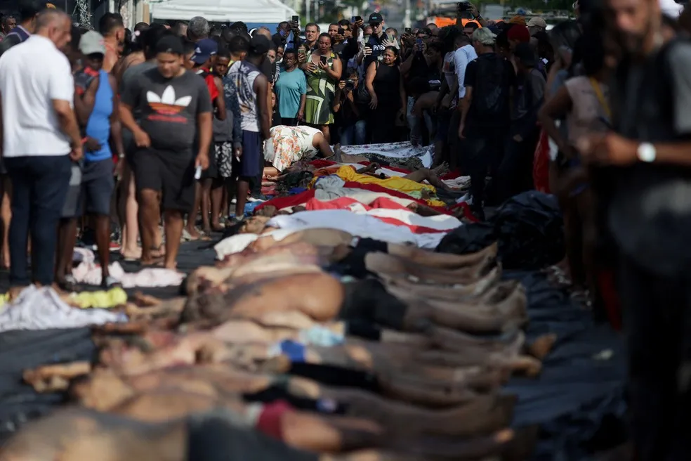 Três chefes do tráfico da Bahia estão entre mortos em megaoperação no Rio de Janeiro