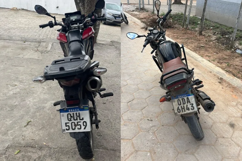 Polícia Militar recupera duas motocicletas em Teixeira de Freitas em operações distintas