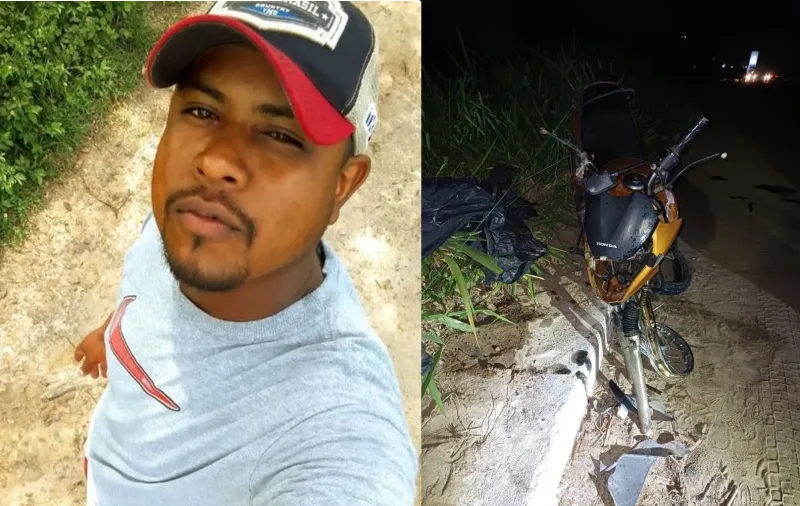 Motociclista morre após colisão com Fiat na BR-101, em Nova Viçosa