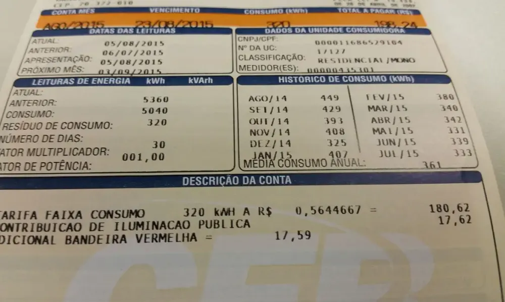 Conta de energia começa o ano sem cobrança extra para consumidores