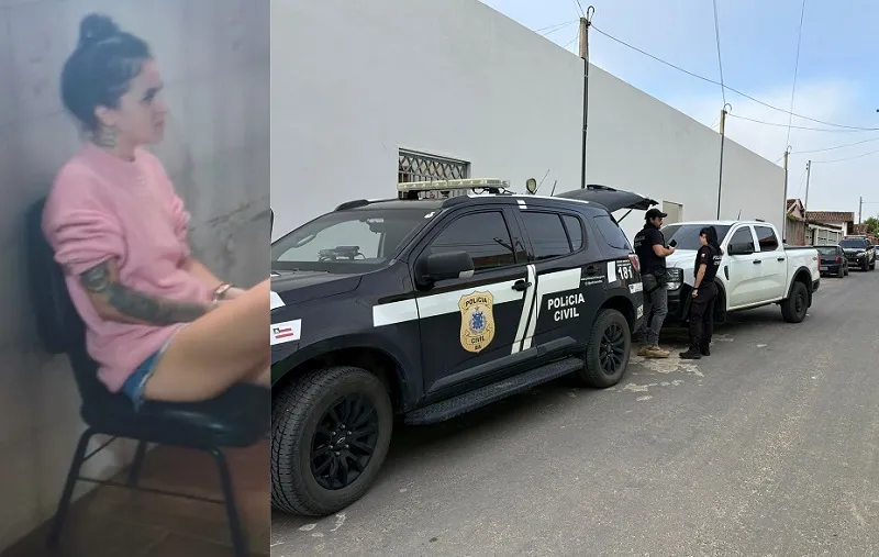 Mulher é presa em flagrante com cocaína durante operação da Polícia Civil em Medeiros Neto