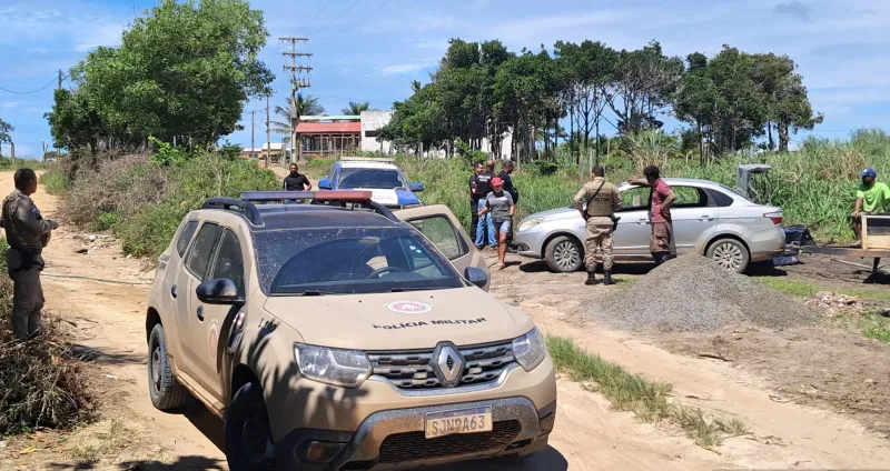Operação policial prende duas pessoas por venda ilegal de terrenos em área invadida em Mucuri