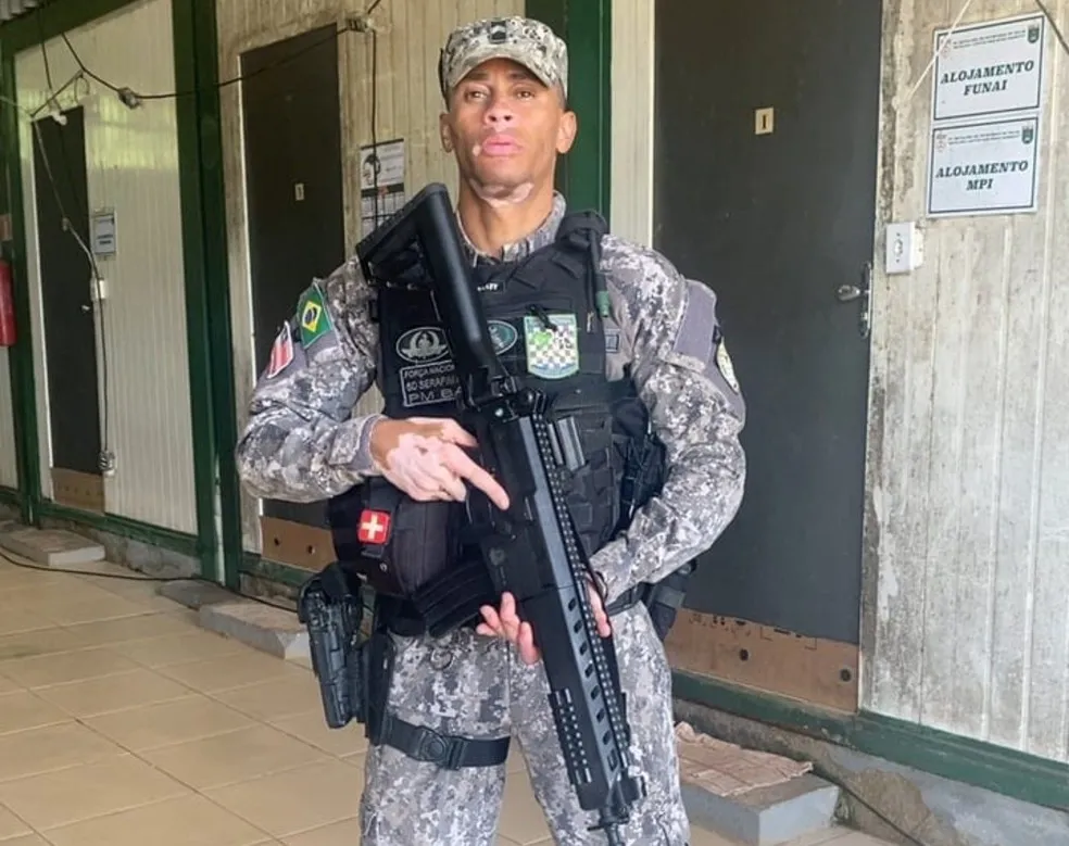 Policial baiano da Força Nacional morre após desaparecer em rio na Terra Yanomami, em Roraima