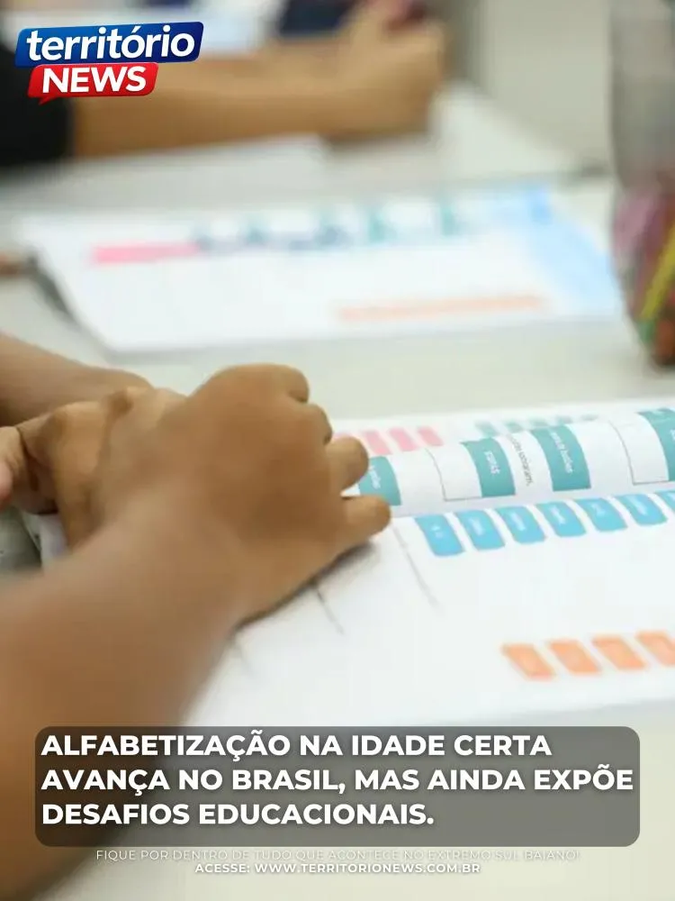 Alfabetização na idade certa avança no Brasil, mas ainda expõe desafios educacionais