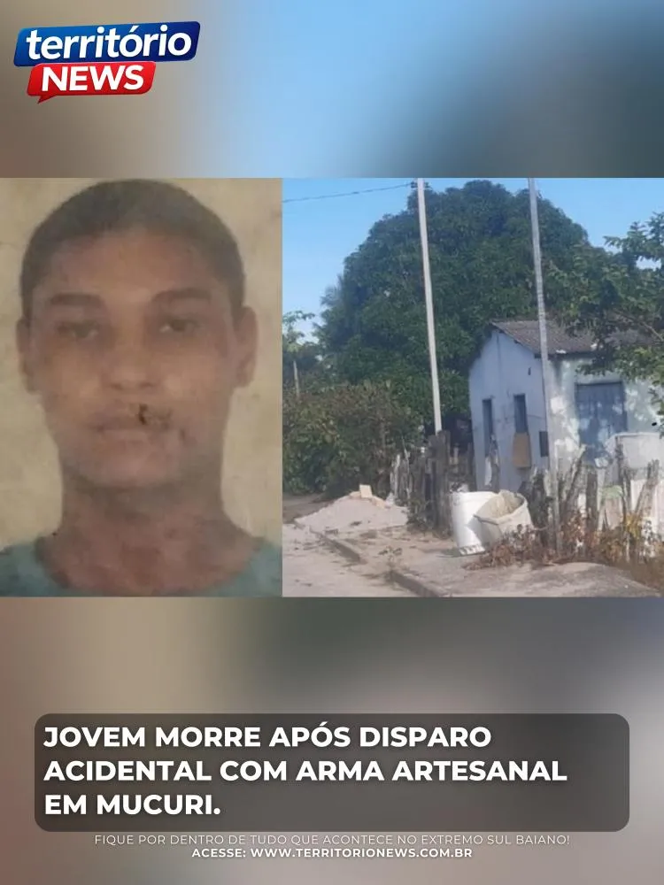 Jovem morre após disparo acidental com arma artesanal no distrito de Nova Brasília