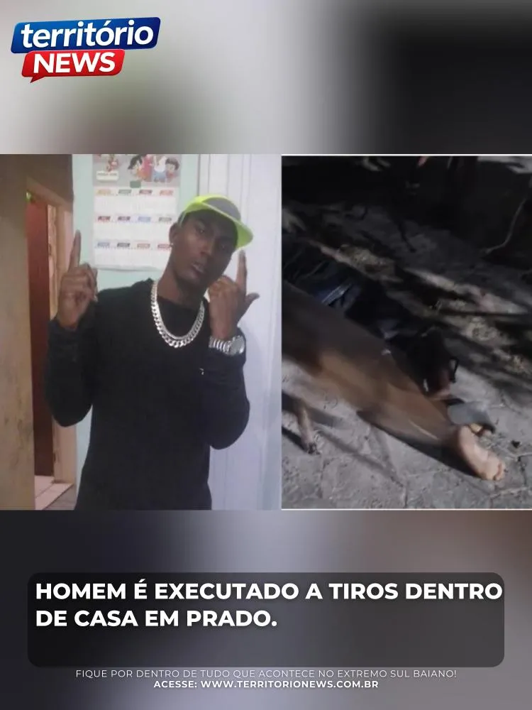 Homem é morto a tiros dentro de residência no bairro Portal do Prado