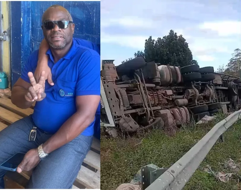 Caminhoneiro morre após tombamento de carreta na BR-101, em trecho crítico de Itabela